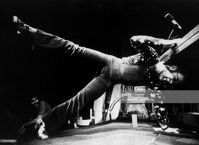 PHOTOGRAPHED BY ED CARAEFF
Elton John performs at Doug Weston’s Troubadour on August 25, 1970 in West Hollywood. Ed Caraeff was one of the few photographers in attendance to document what would become Elton’s star-making performance.
